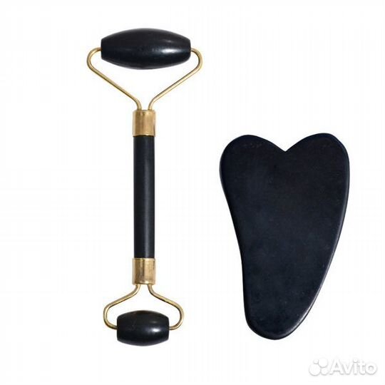 Массажер для Гуаша ролик скребок для лица, массажн