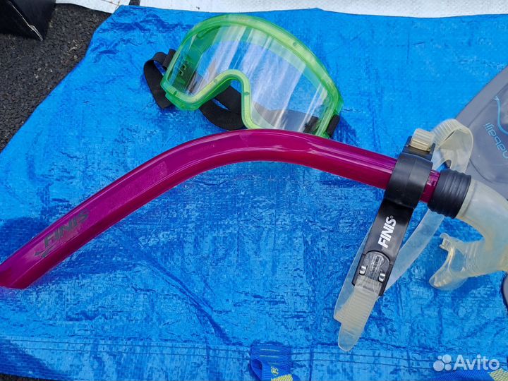 Ласты,маска и трубка для плавания