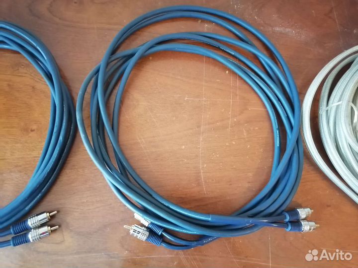 Daxx R52-50 3 пары rca для усилителей