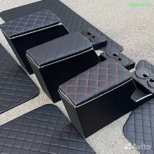 Подлокотник ваз 2107 классика черный люкс