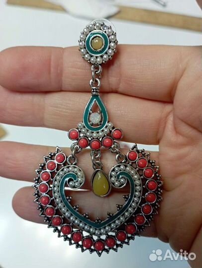 Индийские серьги