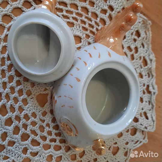 Икорница(сахарница) Рыбка