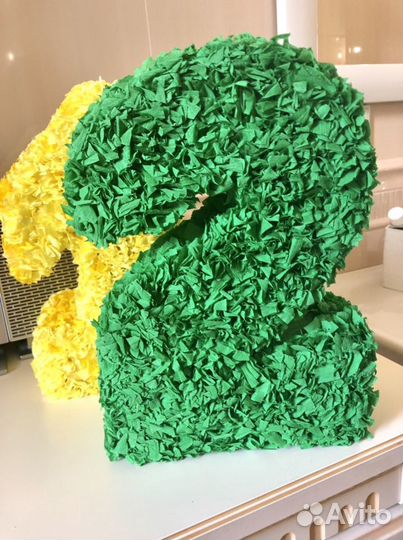 Цифра 1; 2; 12, 21 на День Рождения для оформления