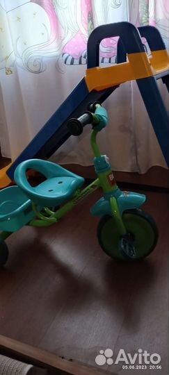 Детский трехколесный велосипед бу