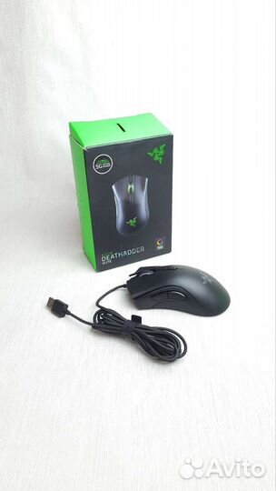 Мышь проводная Razer DeathAdder Elite черный