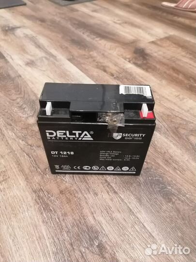 Аккумулятор Delta Battery DT 1218 12в 18ам/ч