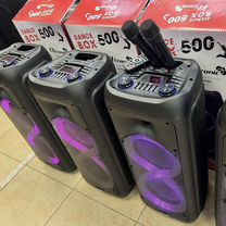 Колонка с микрофоном парные 500w