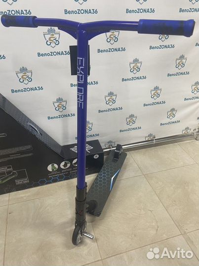 Самокат трюковой Explore Cross Deluxe