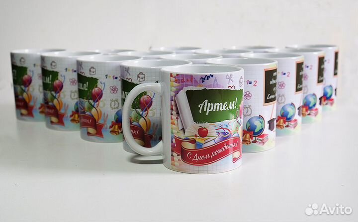 Печать на кружках, фотосувениры