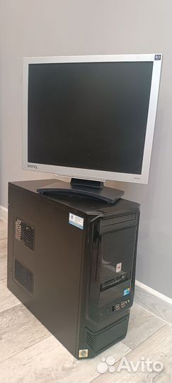 Пк intel 2 ядра/Radeon X1300 pro/RAM 3GB/SSD+HDD