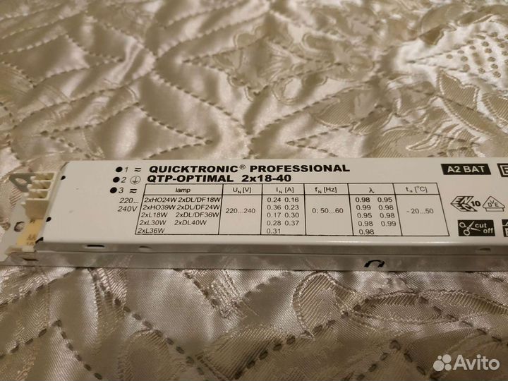 Эпра Osram QTP-Optimal 2*18-40