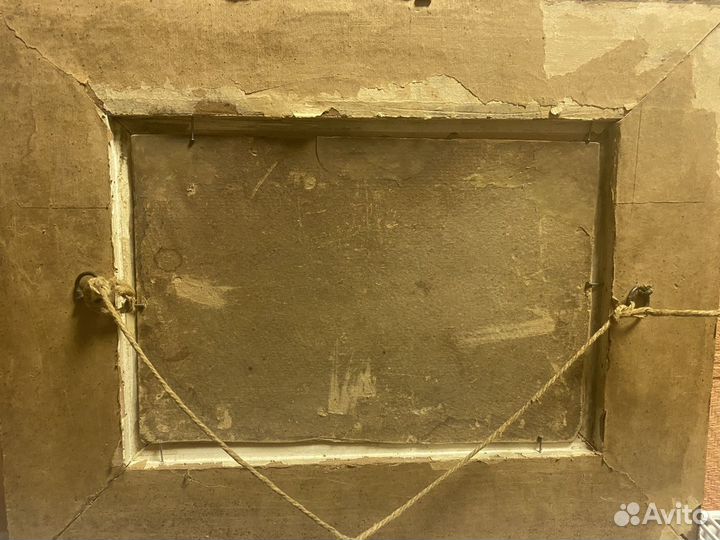 Картина маслом на картоне