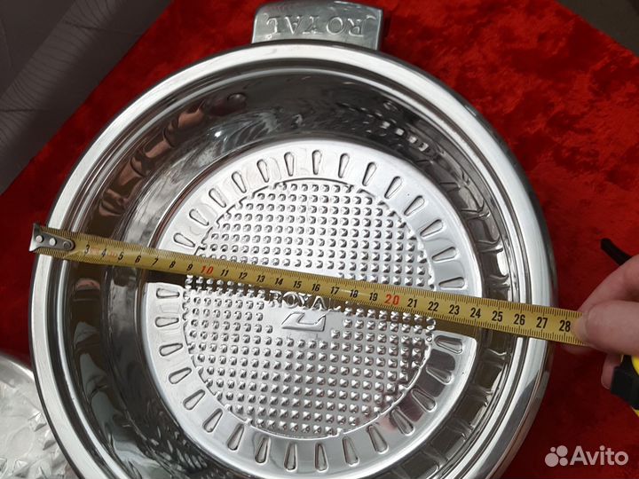 Сковорода из нержавеющей стали 27см