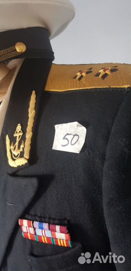 Униформа контр адмирала 2-го ранга СССР