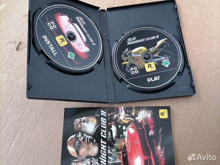 Игра для PC cd-rom. Midnight club 2. 2003 г