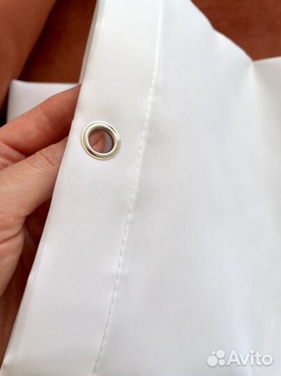 Новая штора для ванной/душа без рисунка