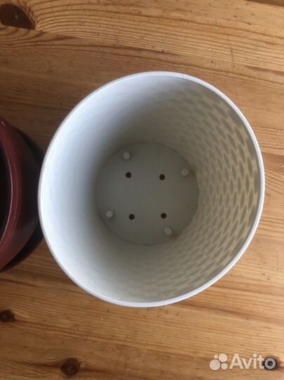 Горшки цветочные 3шт