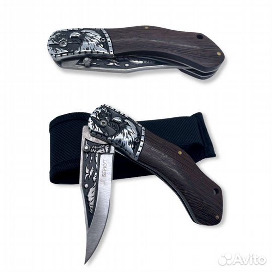 Нож складной Беркут, сталь 65х13, новый