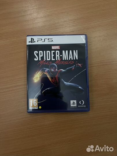 Spider man miles morales ps5 диск
