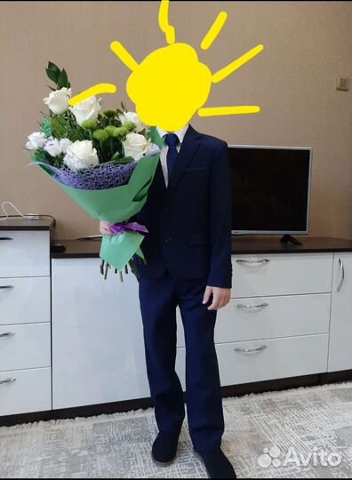 Школьный костюм для мальчика 122-128