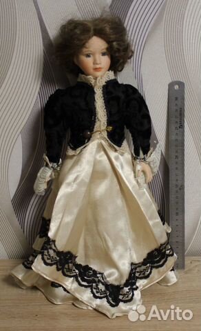 Кукла Фарфор Коллекционная 50 см Германия