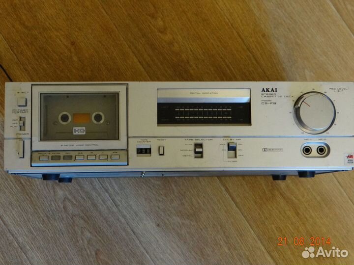 Дека аудио кассетная раритет рабочая