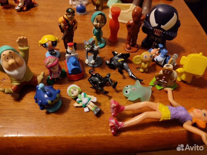 Фигурки из киндера и хеппи мил