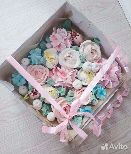 Зефирные букеты