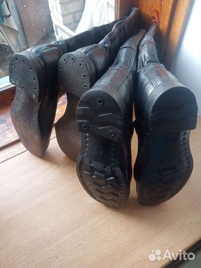 Сапоги кирзовые,хромовые СССР