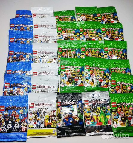 Lego collection Minifigures Disney, Looney tunes