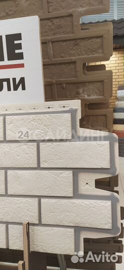 Фасадные панели Grand Line Кирпич Состаренный 