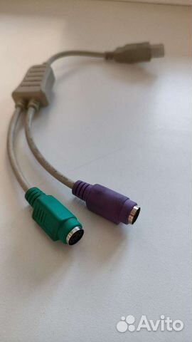 Переходник с ps/2 на usb
