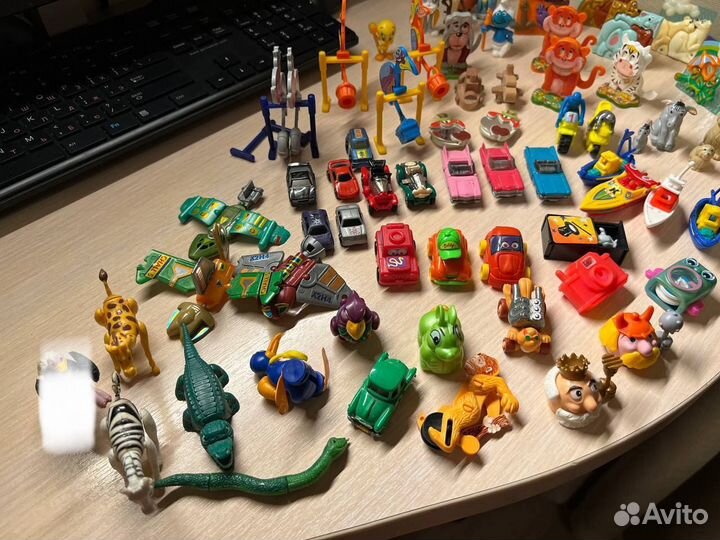 Игрушки из киндера 90х серии и отдельные