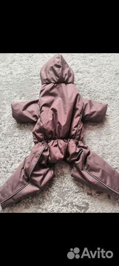 Комбинезон зимний для собак мелких пород