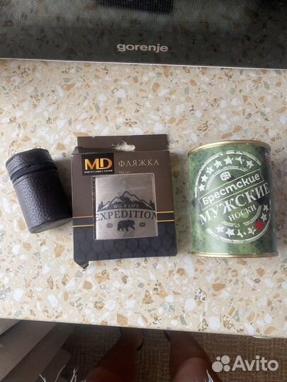 Фляжка, стопки