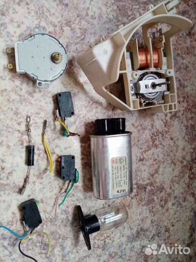 Микроволновая печь запчасти бу