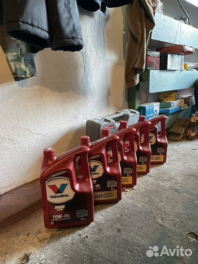 Масло моторное valvoline 10w40 5л