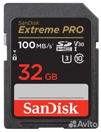 SanDisk sdhc 32Gb Extreme Pro UHS-I V30 100x