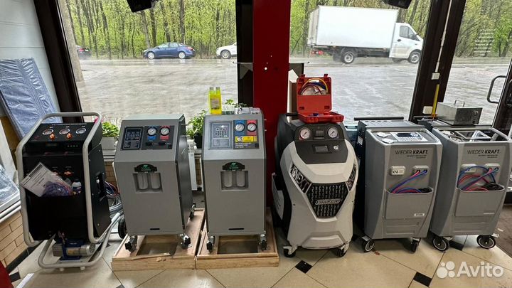 Заправка автокондиционера аппарат автоматический