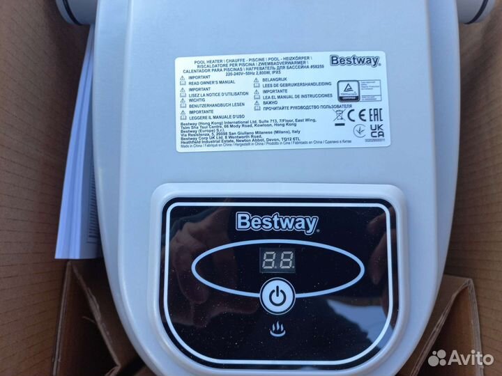 Проточный водонагреватель Bestway. Новый