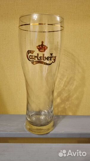 Пивной бокал Carlsberg из 90-х