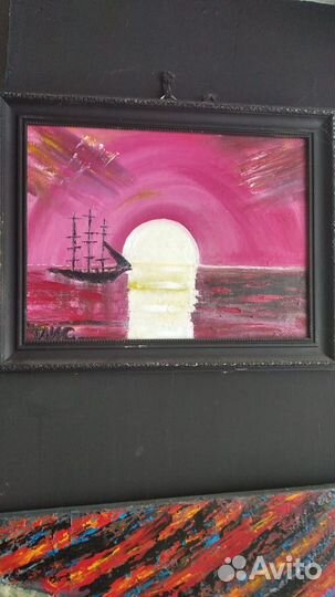 Картина маслом на холсте