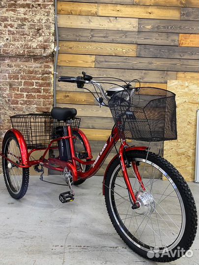 Электровелосипед трехколесный