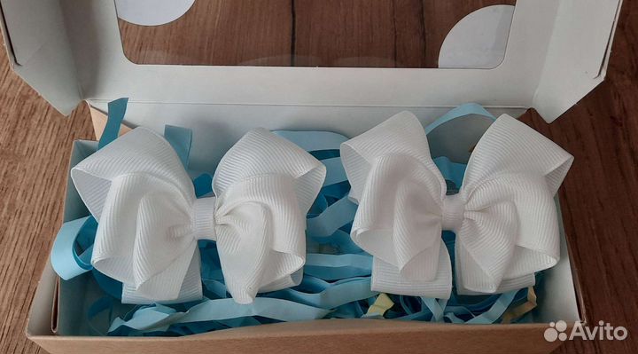 Школьные банты ручной работы