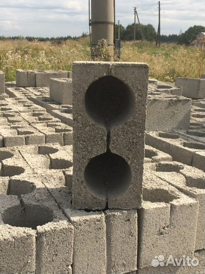 Шлакоблоки, цветные блоки, керамзитоблоки, цемент