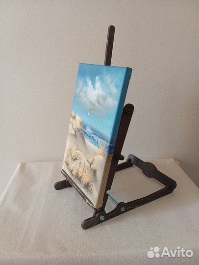 Картина маслом Балтийское море Дюны