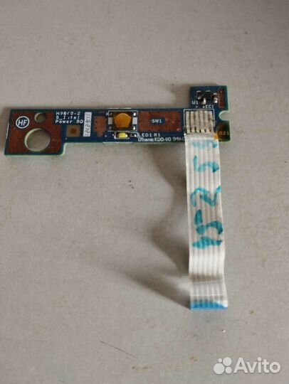Плата кнопки включения hp 4525s 4520s