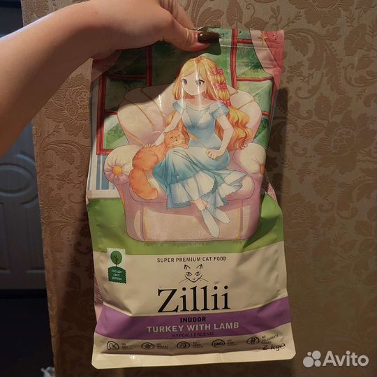 Корм для кошек zillii