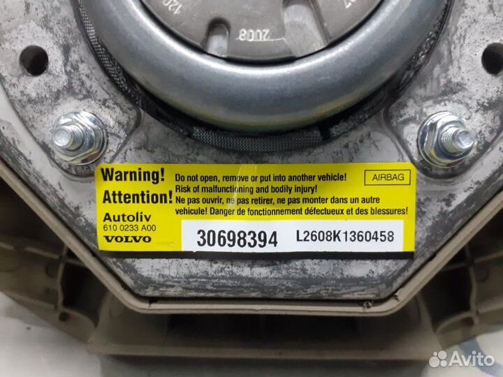 Подушка безопасности водителя Volvo Xc90 хс90 3.2