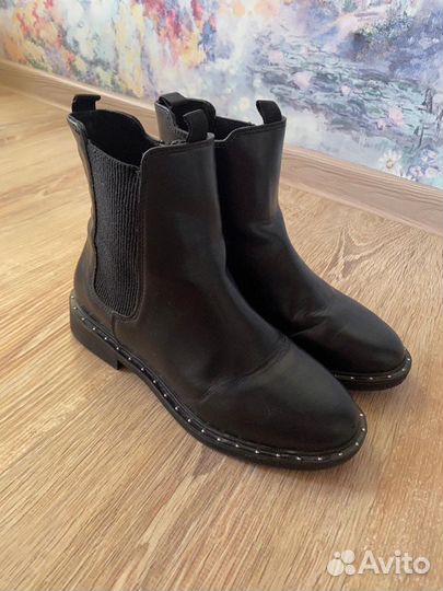 Ботинки весенние осенние женские zara 36